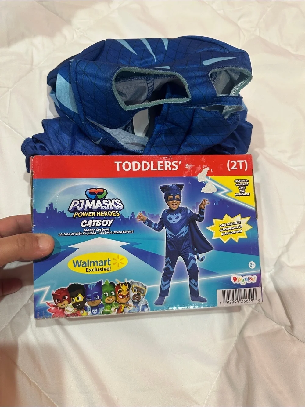 NEW PJ Masks Catboy Toddlers Costume - Blue size 2T